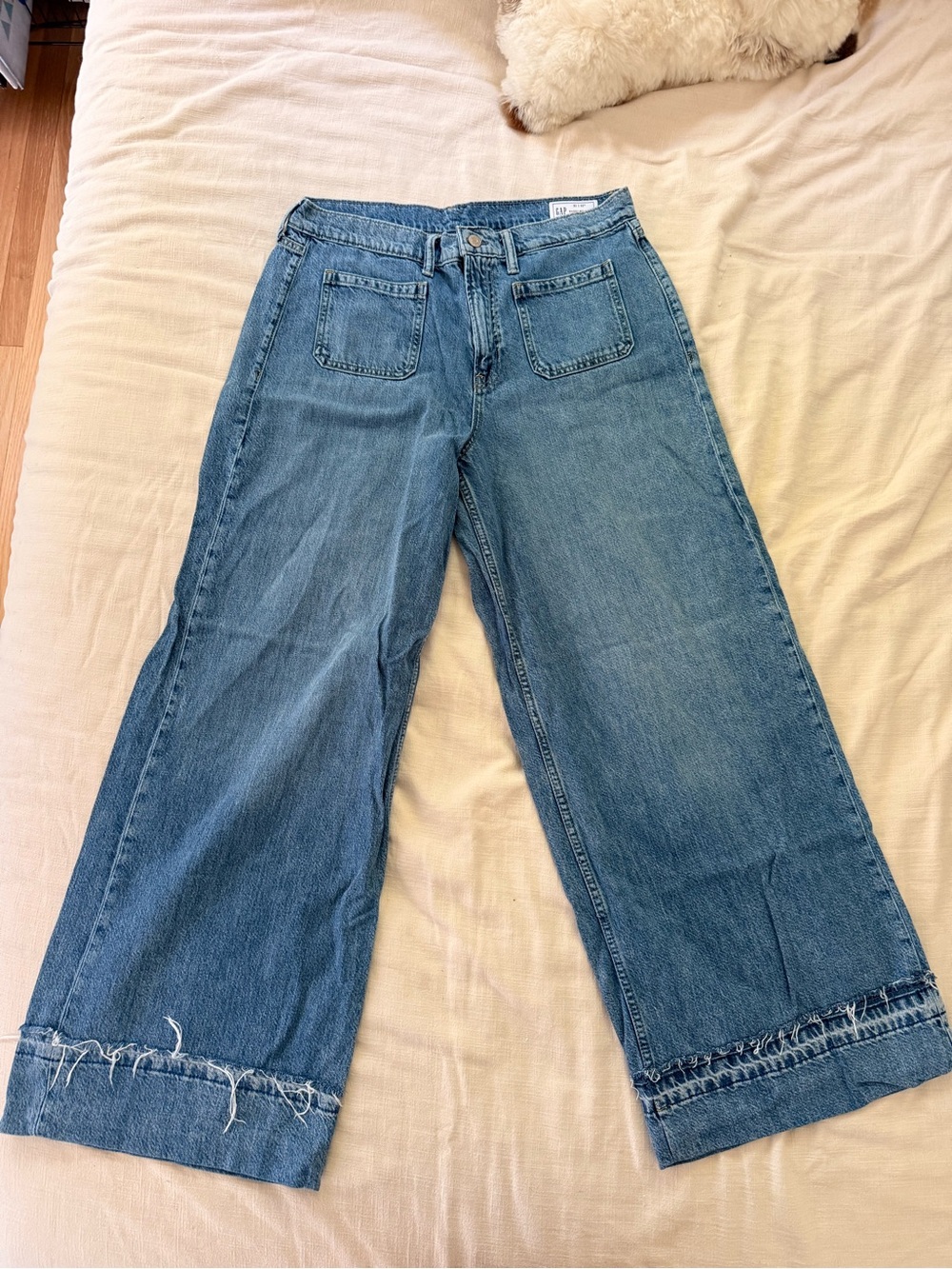 GAP baggy mid rise jeans